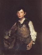 Frank Duveneck The Whistling Boy USA oil painting artist